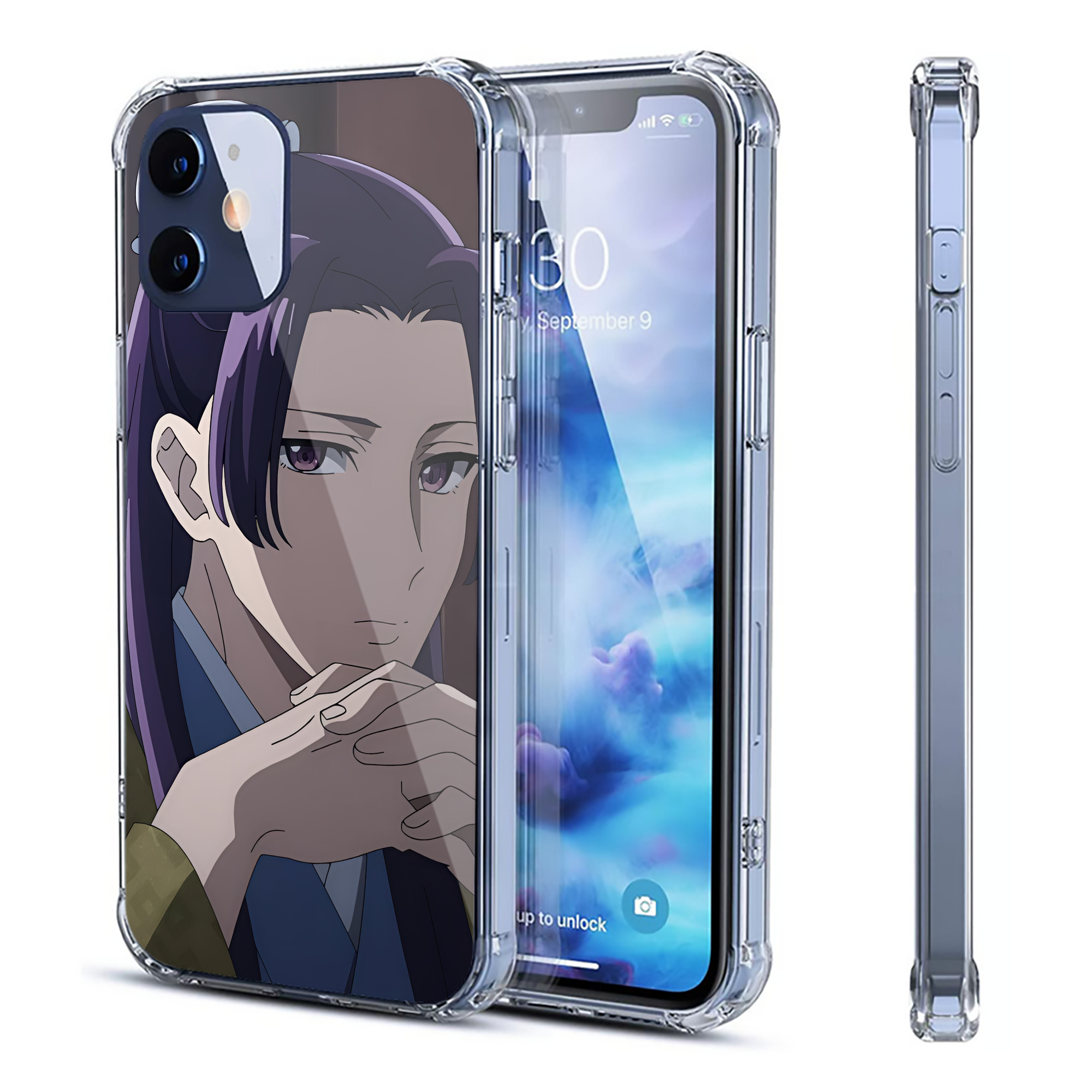 （画像用） 薬屋のひとりごと The Apothecary Diaries 【iPhone 12シリーズ対応】透明スマホケース（クリアソフトケース）